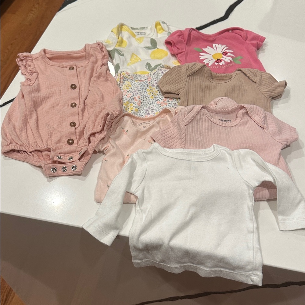 Assorted Baby Girl Clothing Bundle (ALL SIZE 3 MONTHS)